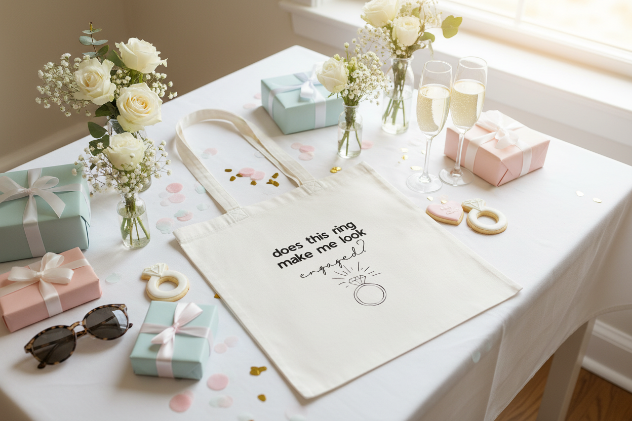 UGC — Bridal Shower White Bag