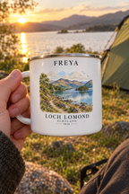 UGC mockup - Freya, campsite golden hour