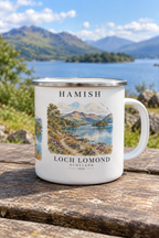 UGC mockup - Hamish, picnic table lochside