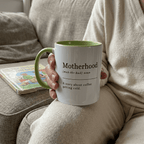 Funny Motherhood Mug – A Story About Coffee Getting Cold, 11oz - #AlleyCrafters