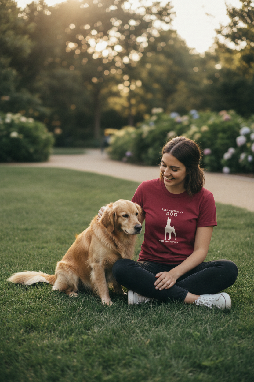 UGC Style - Woman with Dog