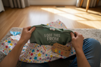 Green T-shirt with 'I GOT THIS FROM MY KIDS' front print