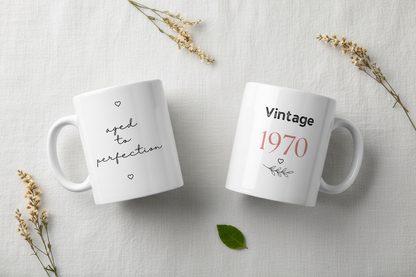 Vintage 1970 - dried wildflowers