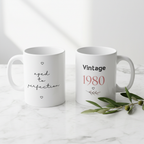 Vintage 1980 - olive branch zoomed