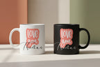 Personalised 'Love You' Mug | Add ANY Name | Valentine's Day Gift - AlleyCrafters