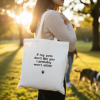 White Bag Dog Walk UGC
