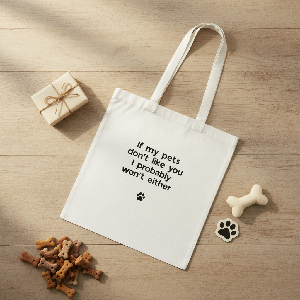 White Bag Gift Flatlay