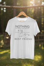 White Dog Tee Hanging