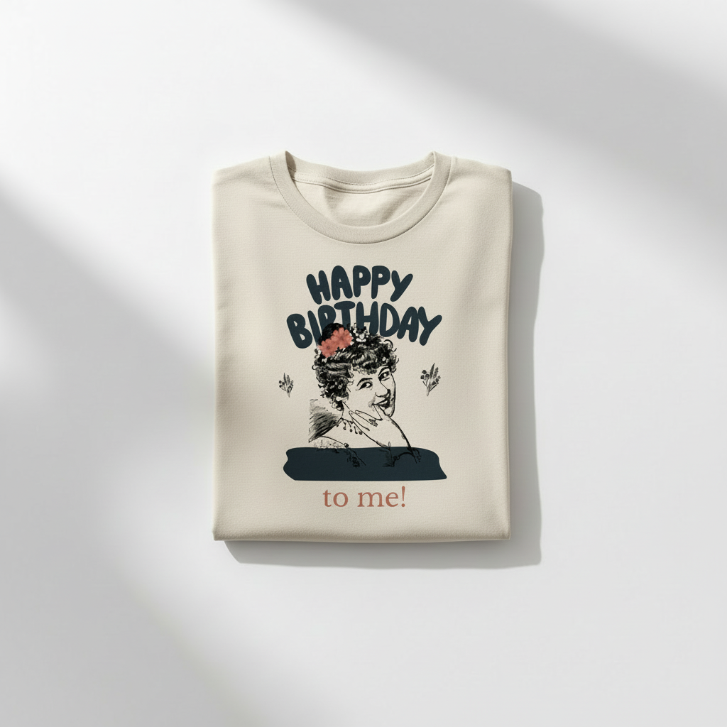 White Folded Flat Lay