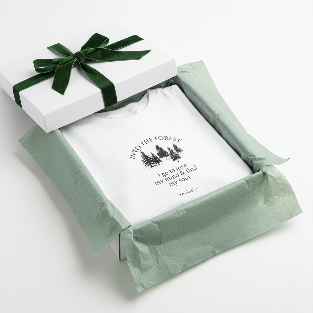 White gift wrap
