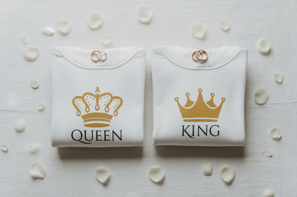 White linen rose petals