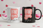Personalised 'Love You' Mug | Add ANY Name | Valentine's Day Gift - AlleyCrafters