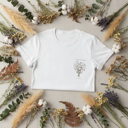 White Overhead Botanical