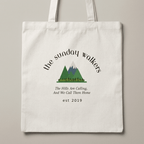 Walking Tote Bag – The Sunday Walkers - #AlleyCrafters
