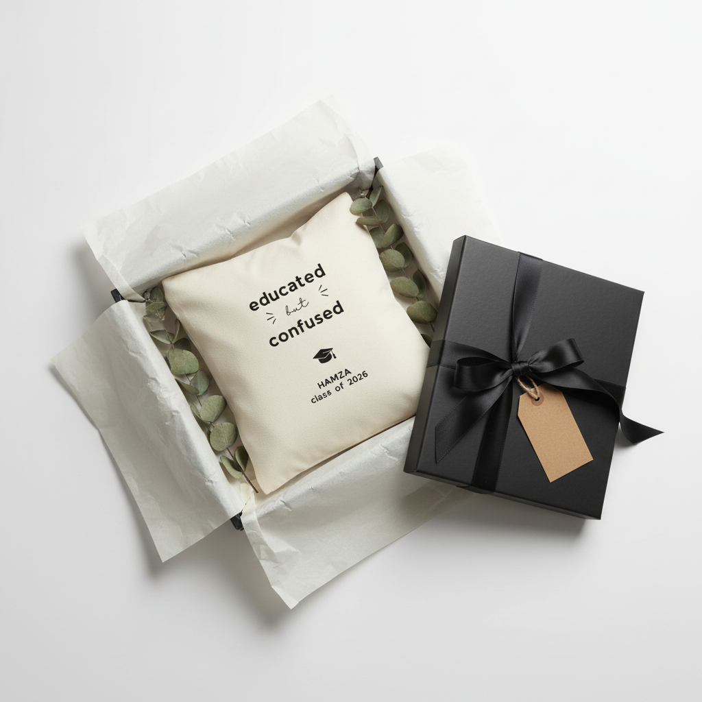 White tote — gift box
