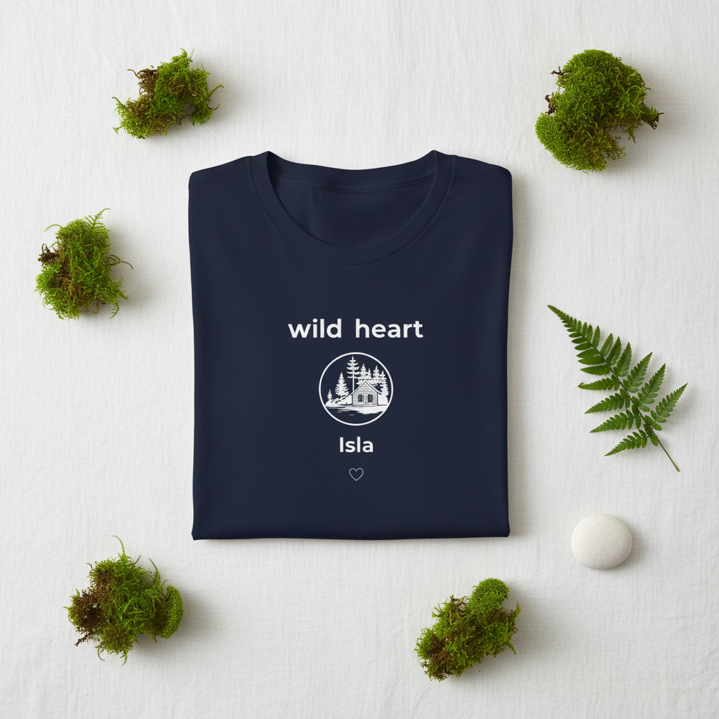 Wild Heart Navy - Isla Minimal Flat Lay