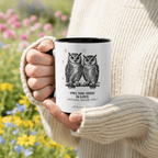 Owl You Need Is Love Mug | Funny Couples Coffee Cup | Romantic Gift for Her - AlleyCrafters