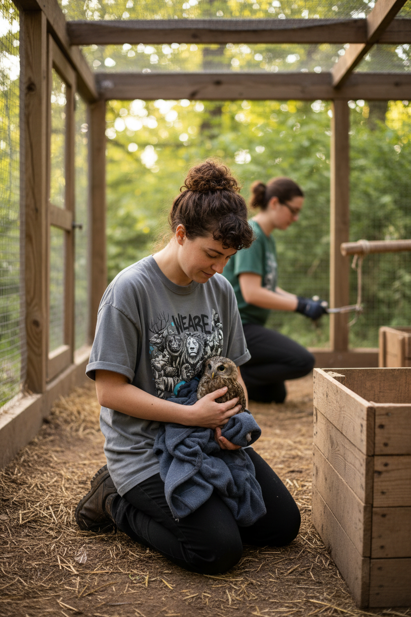 Wildlife rescue lifestyle