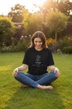 Yasmin — Garden sitting — small print