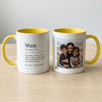 Personalised Mum Photo Mug – Funny Mum Definition Gift - #AlleyCrafters