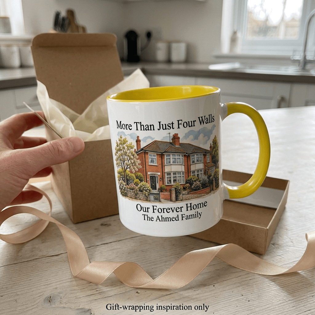 Personalised Family Home Mug – The House With All the Memories - #AlleyCrafters