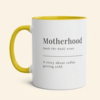 Funny Motherhood Mug – A Story About Coffee Getting Cold, 11oz - #AlleyCrafters