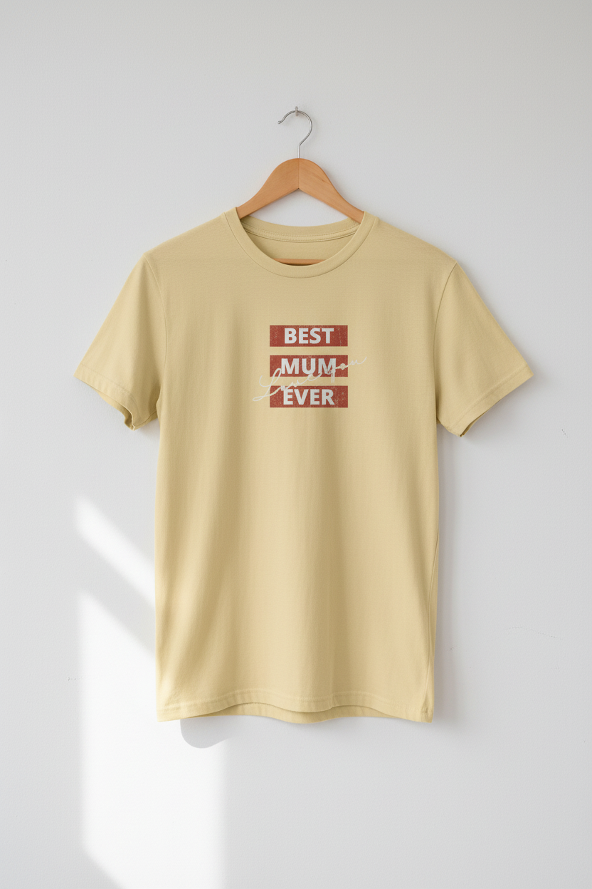 Yellow Tee on Hanger