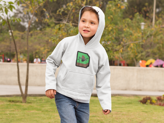 Personalised Kids Hoodie - Fun & Cozy Minecraft Inspired Design