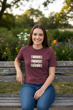 Young Mum on Park Bench