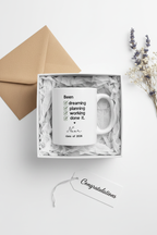 Zara — graduation mug gift box mockup
