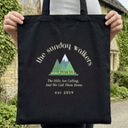 Walking Tote Bag – The Sunday Walkers - #AlleyCrafters