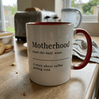 Funny Motherhood Mug – A Story About Coffee Getting Cold, 11oz - #AlleyCrafters